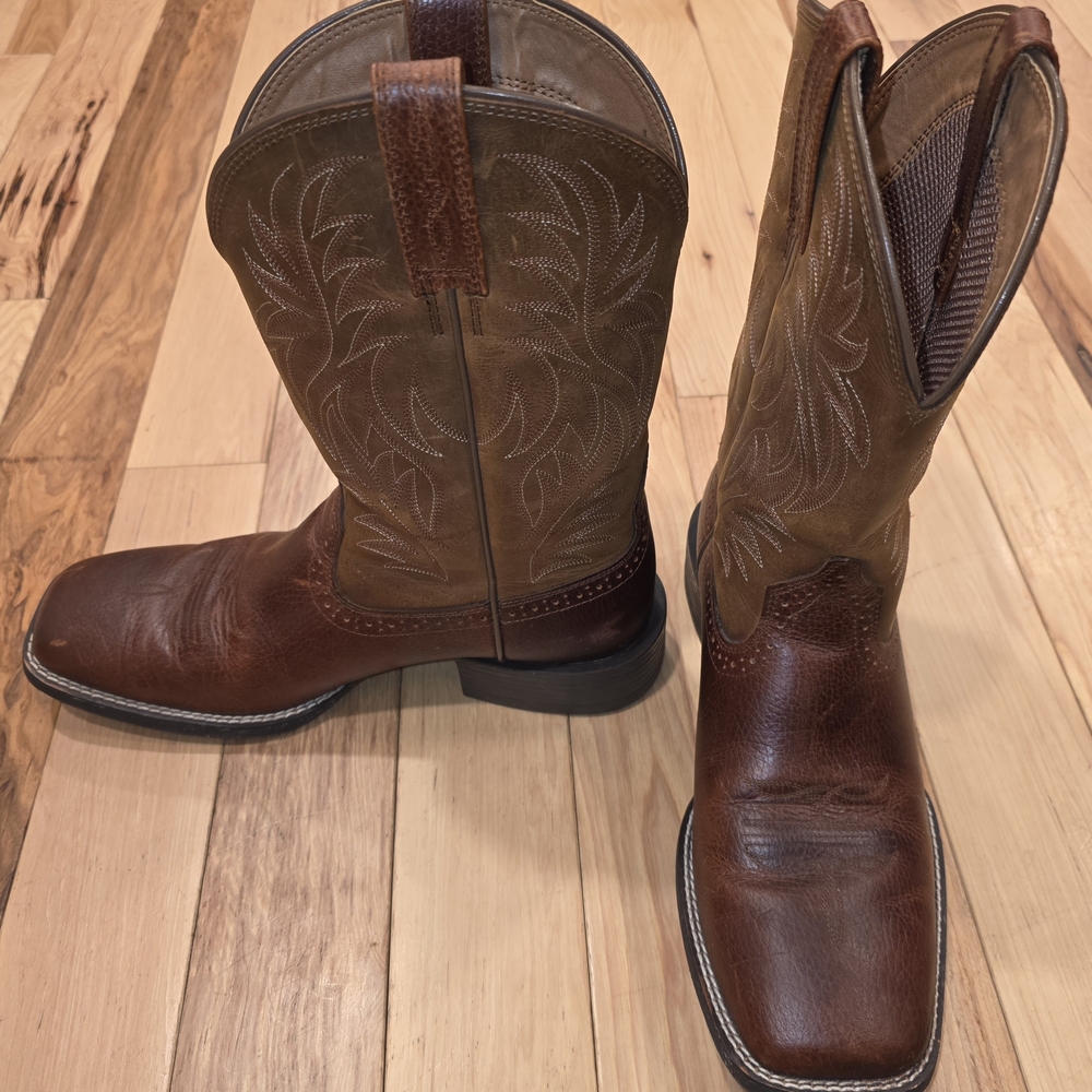 Ariat Sport Western Boots Size 9D and 9.5D - Picture 7 of 16